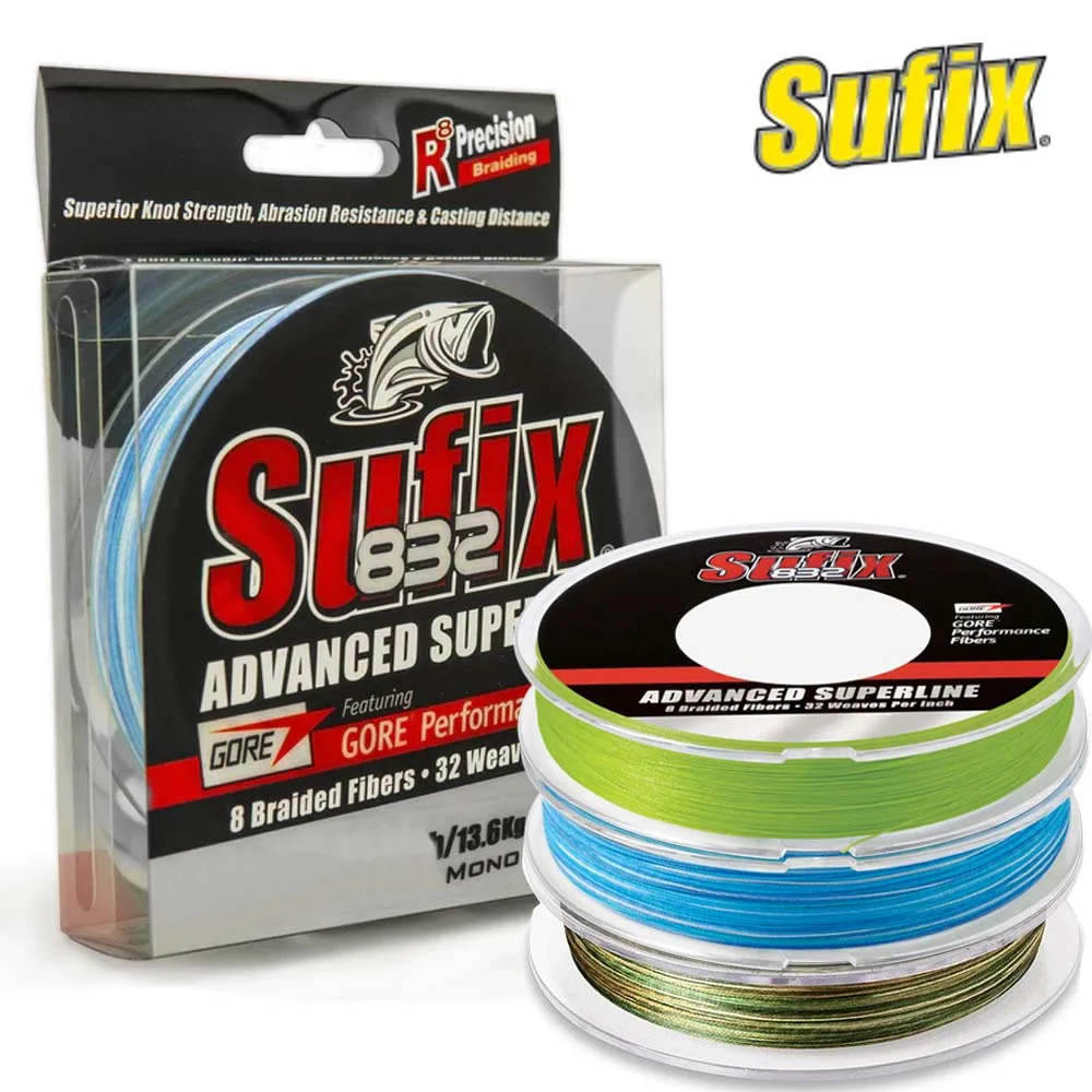 

SUFIX 825 Braided Line 120M/250M Super Strong Multifilament Fishing line Carp Fishing pesca 30LB-80LB