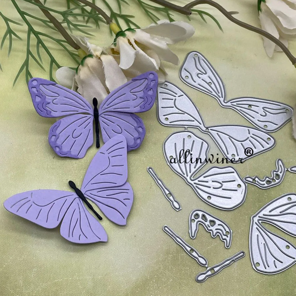 Butterfly insect series Metal Cutting Dies for DIY Scrapbooking Album Paper Cards Decorative Crafts Embossing Die Cuts