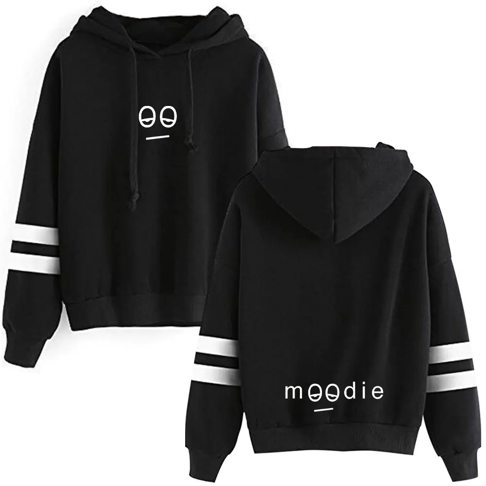 

Henry Moodie Logo Pullover Hoodie Women Men Hooded Sweatshirt Fashion Long Sleeve Tracksuit