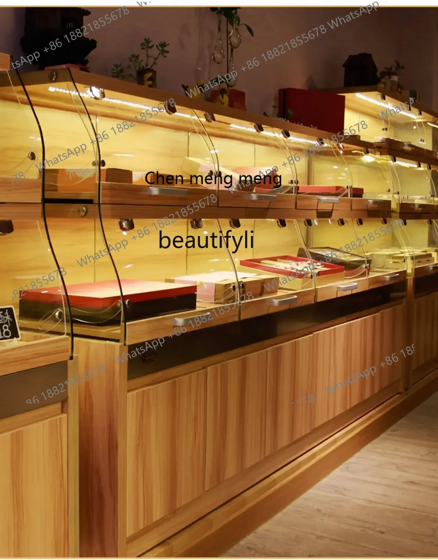 

Z189 Витрина для хлеба Шкаф Zhongdao Кондитерская Хлебница Стеклянный коммерческий тип ящика