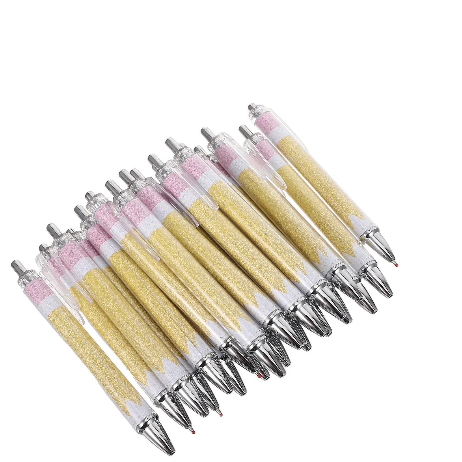 24Pcs Cute Ballpoint Pen For Back To School Supplies Christmas Stocking Stuffers Retractable Sequin Pens Sparkly