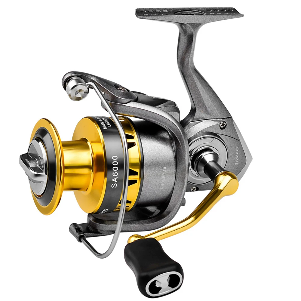 

Spinning Fishing Reel Ultra Smooth Powerful Reel Left & Right Hand With Toughened Metal Head For Outdoor Fishing