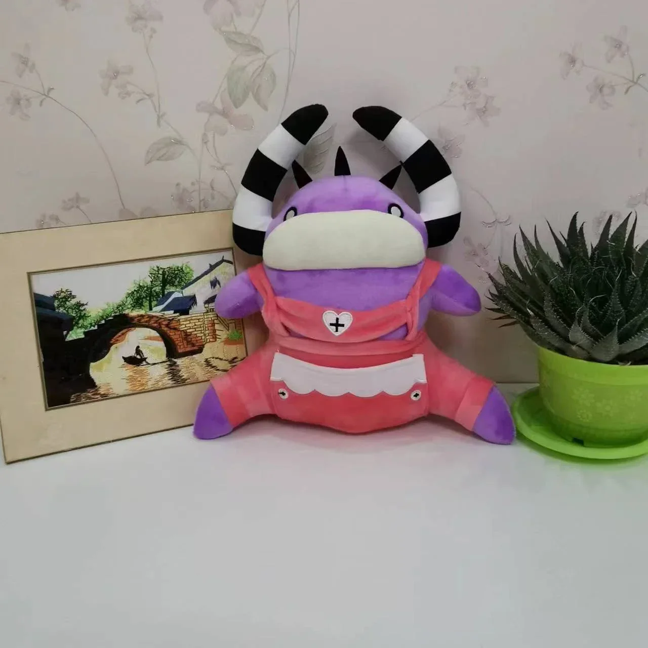 30cm New Helluva Boss Plush Toy Asmodeus Loona Stolas Loo Loo Land Anime Plush Doll Blitzo's Stuffed Plushie Gift Toy for Friend