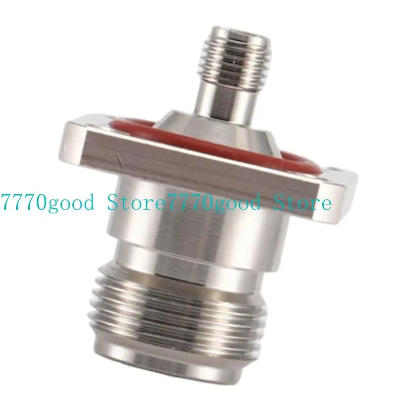 

31BA N Type Female To SMA Female Connector Adapter Test Converters 4 Hole Flanges