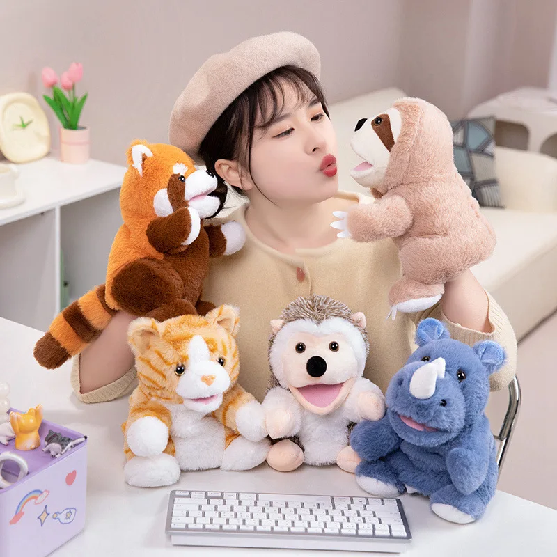 

Cartoon Stuffed Animals Cute Animal Plush Toy Parent Child Interactive Storytelling Plush Toy Doll Surprise Gifts For Friends