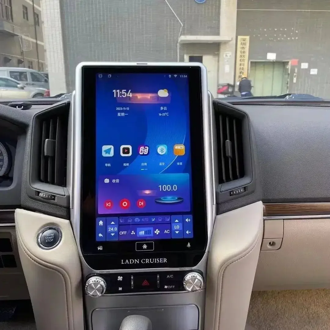 

Android 13 For TOYOTA LAND CRUISER LC200 2016 - 2020 Car Multimedia Player Radio Audio Stereo Recorder Screen GPS Head unit
