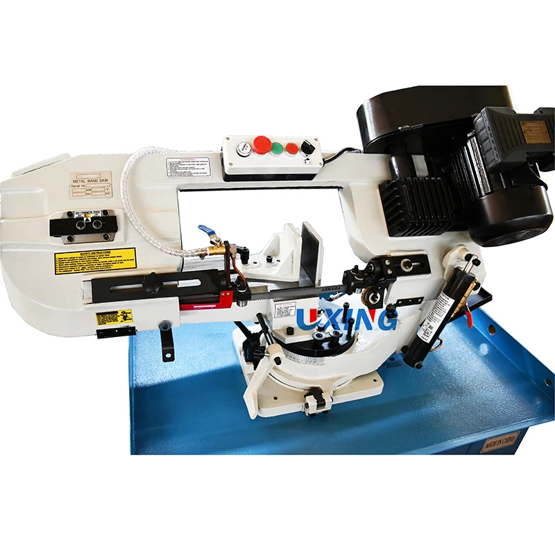 Hot sale BS-712R small metal rotating rotary angle band saw sawing cutting machine