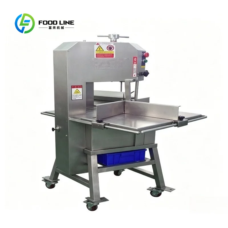 Industrial Vertical Electric Bone Cutting Saw Custom Commercial For Frozen Meat and Pork Ribs Processing