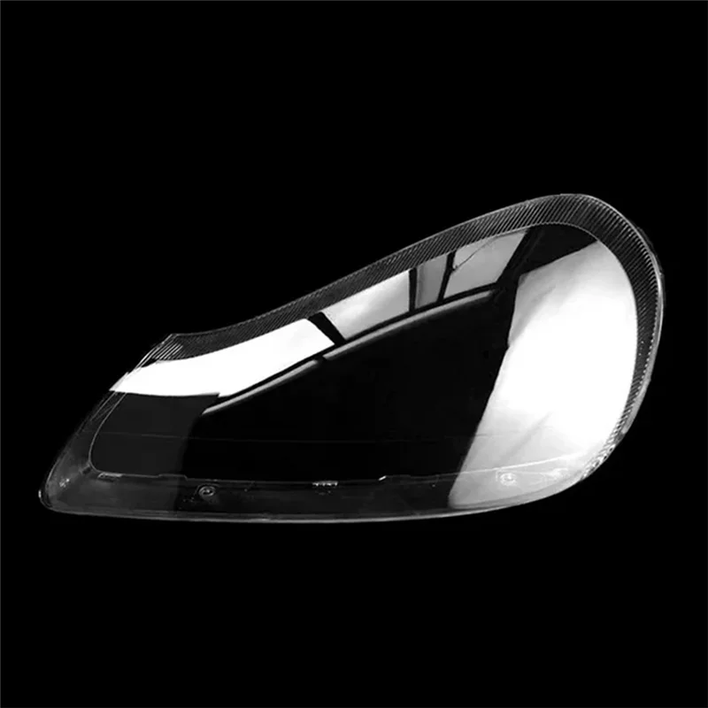 -BABQ Front Head Light Lamp Shell Cover Transparent Lampshades For Porsche Cayenne 2007-2010 Head Light Lamp Lampshade