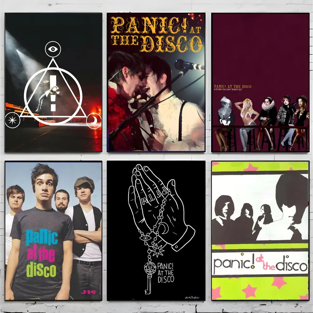 pop punk band P-Panic! At The Disco Poster Premium Decor Art & Gift for Household Lounge Home Ornaments