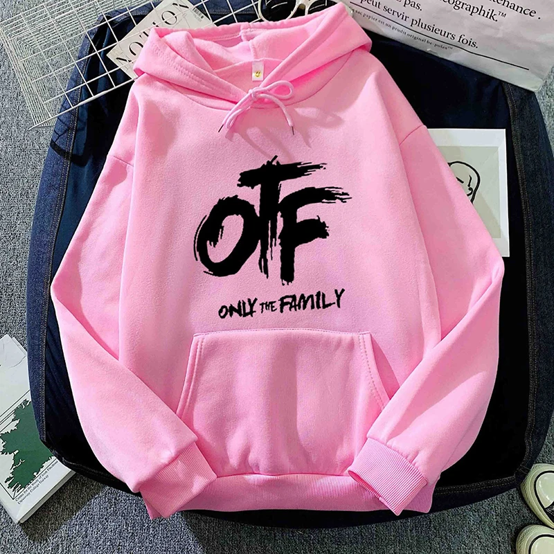 Neue Stil Hoodies Schwarz Mit Kapuze Jacke Für Männer Marke Otf Muster Gedruckt NUR THA FAMILY Männlich Herbst Sweatshirt Hoody Plus Größe