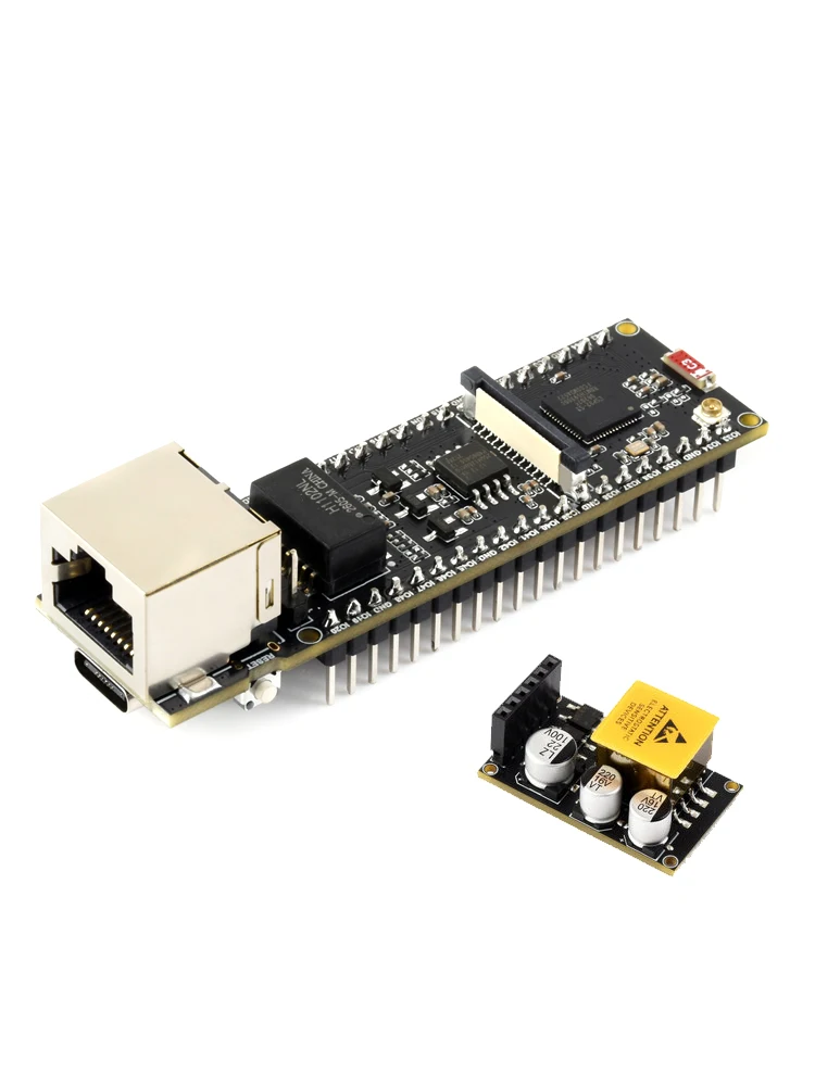Płytka rozwojowa Waveshare ESP32-S3-ETH ESP32-S3 Ethernet obsługuje PoE, dwurdzeniowy procesor 240MHz, Wi-Fi i Bluetooth ESP32-S3-POE-ETH-M — zdjęcie produktu 7