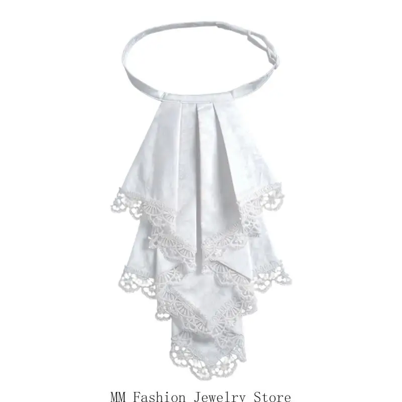 babador-renda-branca-para-mulheres-falsa-com-babado-removivel-e-alca-pescoco-ajustavel-para-roupas-d0ub
