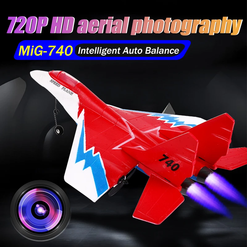 Play with Airplane クリスタルP ZY-740 RC Plane With Camera 2.4G Remote Control Aerial Version Big