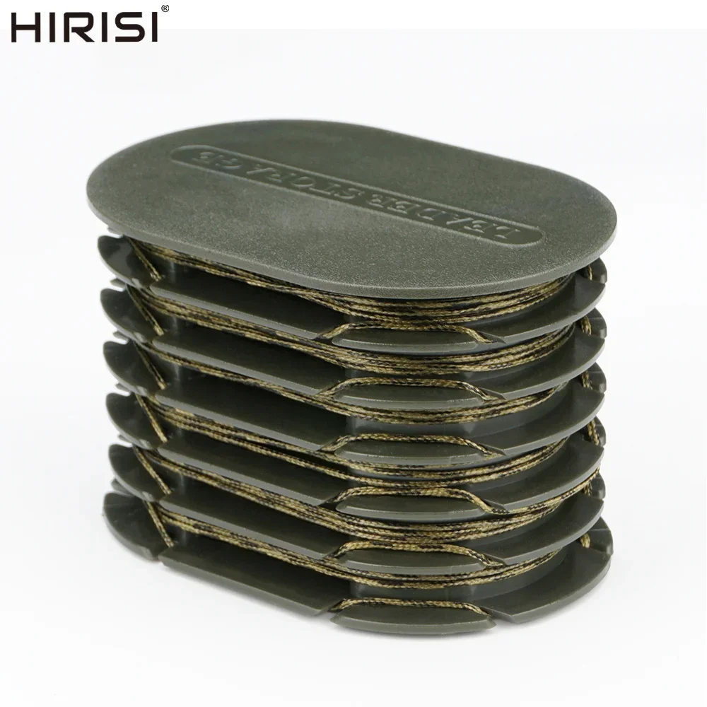 Hirisi Braided Lead Core Carp Leader Line Leadcore Storage Carp Fishing Line storage Holders Fishing Tackle Accessories