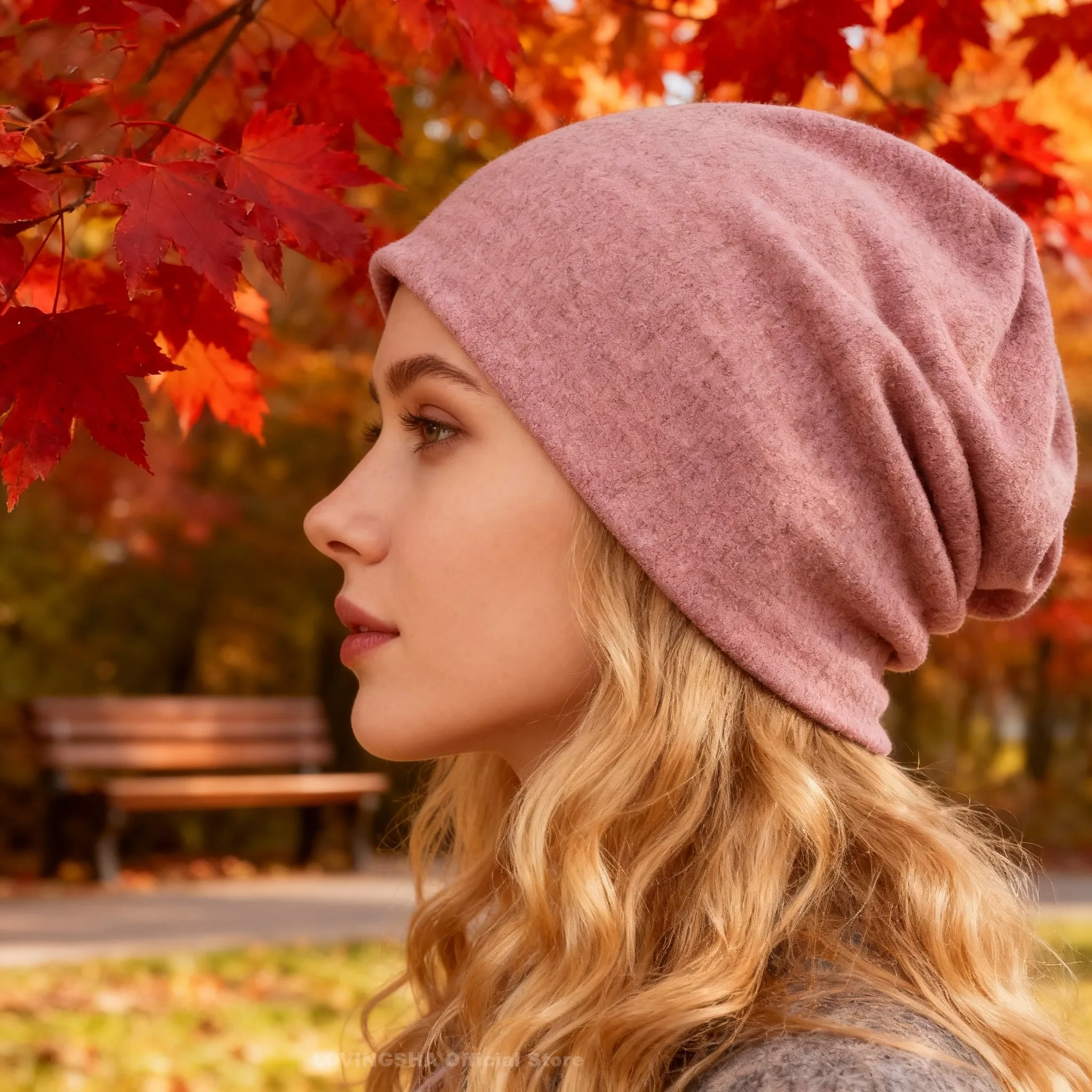 

Шапки двойного назначения для женщин и девушек на осень-зиму, с шарфом, однотонные, тонкие, модные, женственные, модели HT078