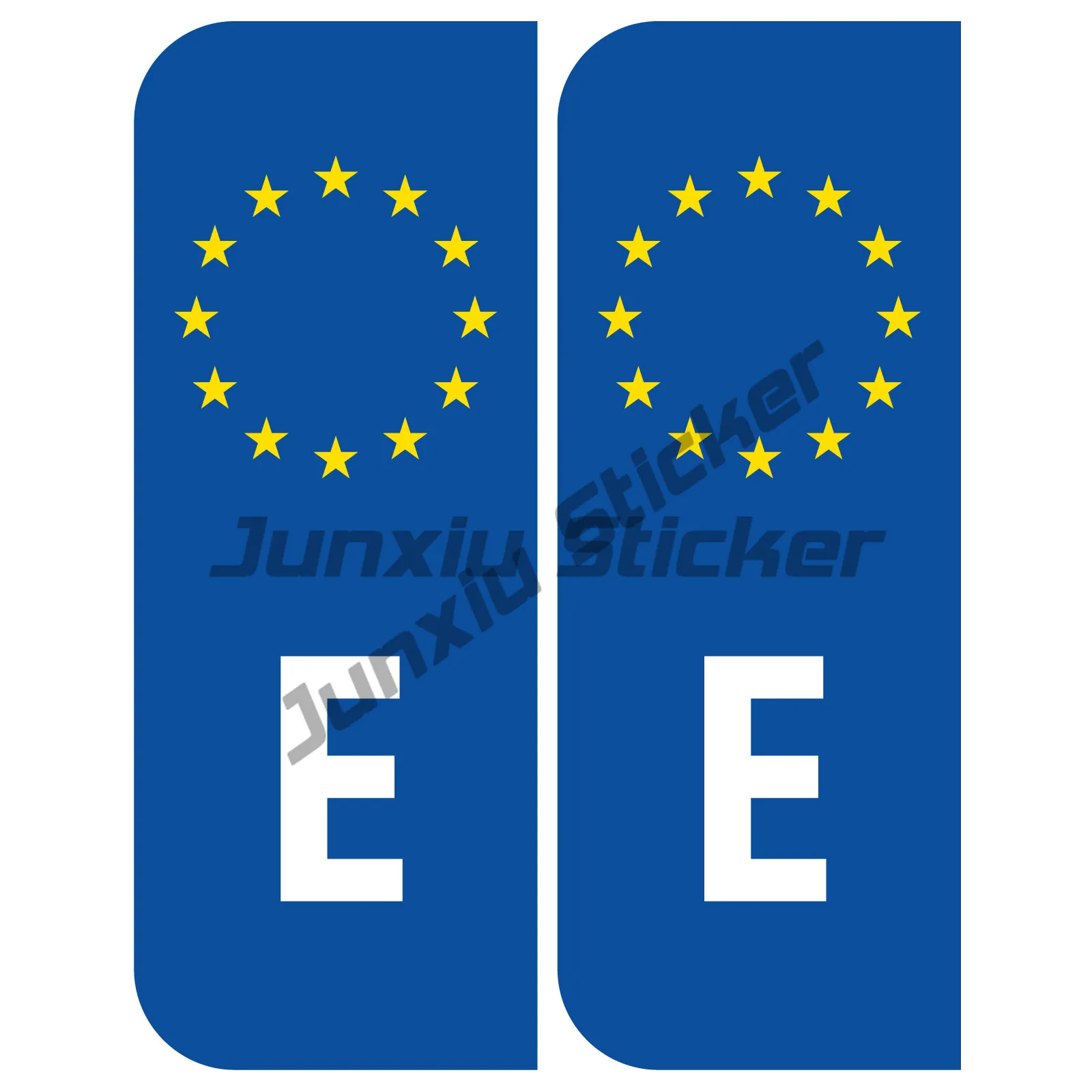 

Испания Евро Э значок автомобильные клейкие виниловые наклейки европейская наклейка