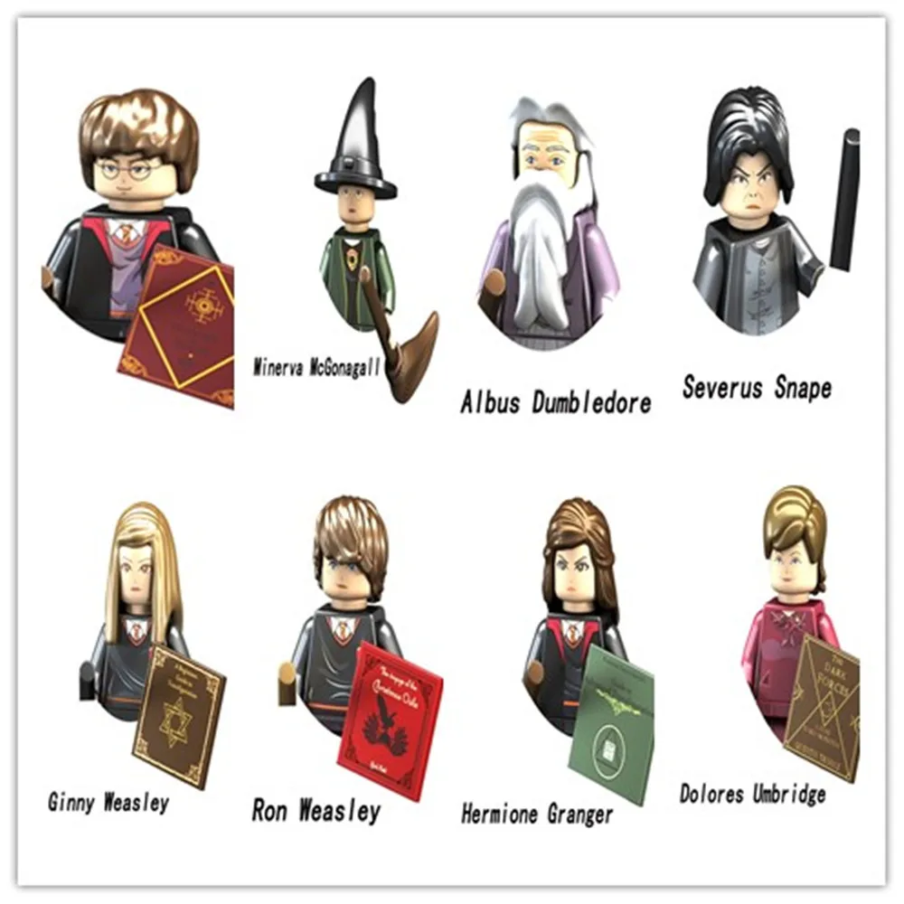 

PG901-PG1322 Movie Mini Doll Action Figures Head Bricks Toy for Children Kid Gift Boy Model Magic Animal Owl