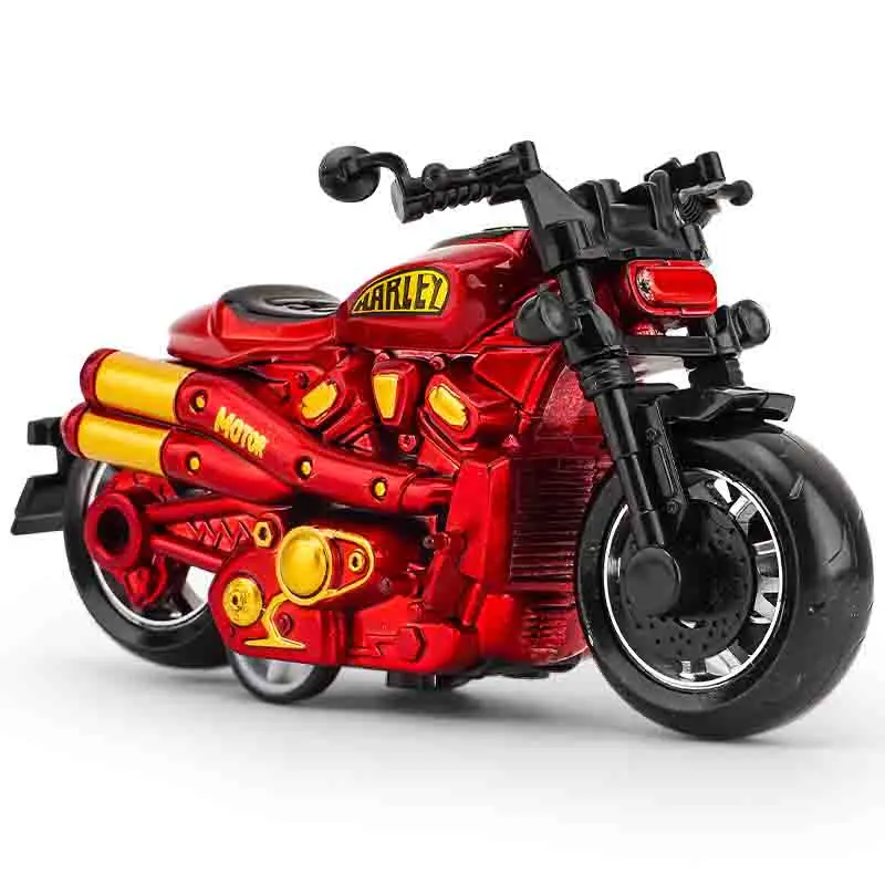 Jouet de course de Simulation pour enfants, voiture en alliage, voiture de moto Vintage, jouets pour enfants de 2 à 4 ans, cadeaux d'anniversaire pour garçons
