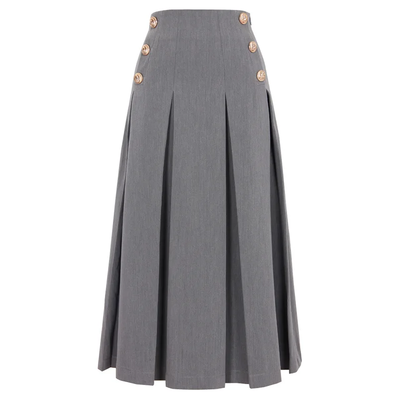 Spring and summer 2023 new high-end fashion fashion celebrity online red versatile A-line skirt high-quality skirt women