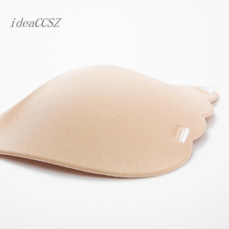 Backless Strapless Woman Bra for Dress Push Up Adhesive Invisible Bras with  Transparent Straps Sexy Silicone Underwear Lingerie
