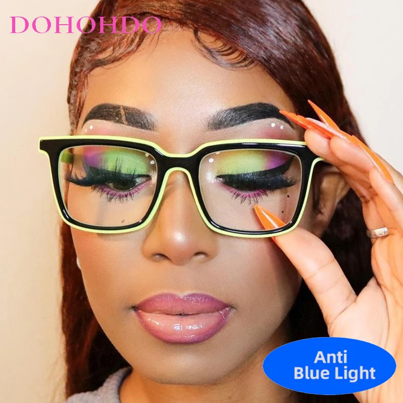 

Vintage Brand Designer TR90 Assorted Colors Square Optical Glasses Men Women New Trendy Computer Blue Light Glasses Unisex Очки