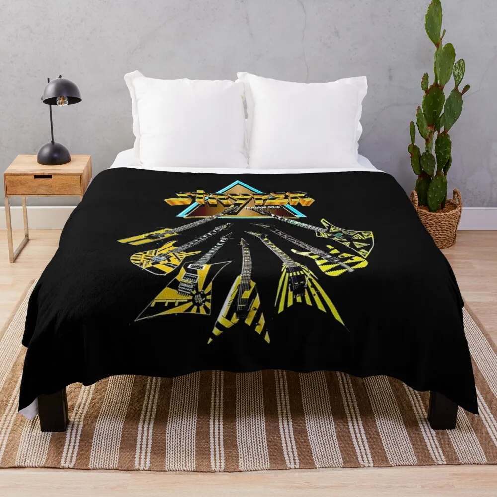 

stryper JA6 -stryper - band sell t-shirt Throw Blanket Oversized Throw Blanket Luxury Designer Blanket Beach Blanket