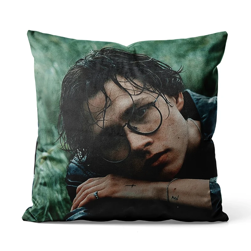 Gaslight Gatekeep Girlboss David Kushner Throw Pillow Covers Cushion Cases Pillowcases for Sofa Bedroom 45cm x 45cm