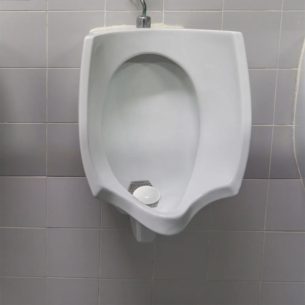 

Ceramic Urinal Drain Cover Smooth Finish Fits Most Urinals No Tools Needed Urinal Splash Screen Insert Maintenance Accessory