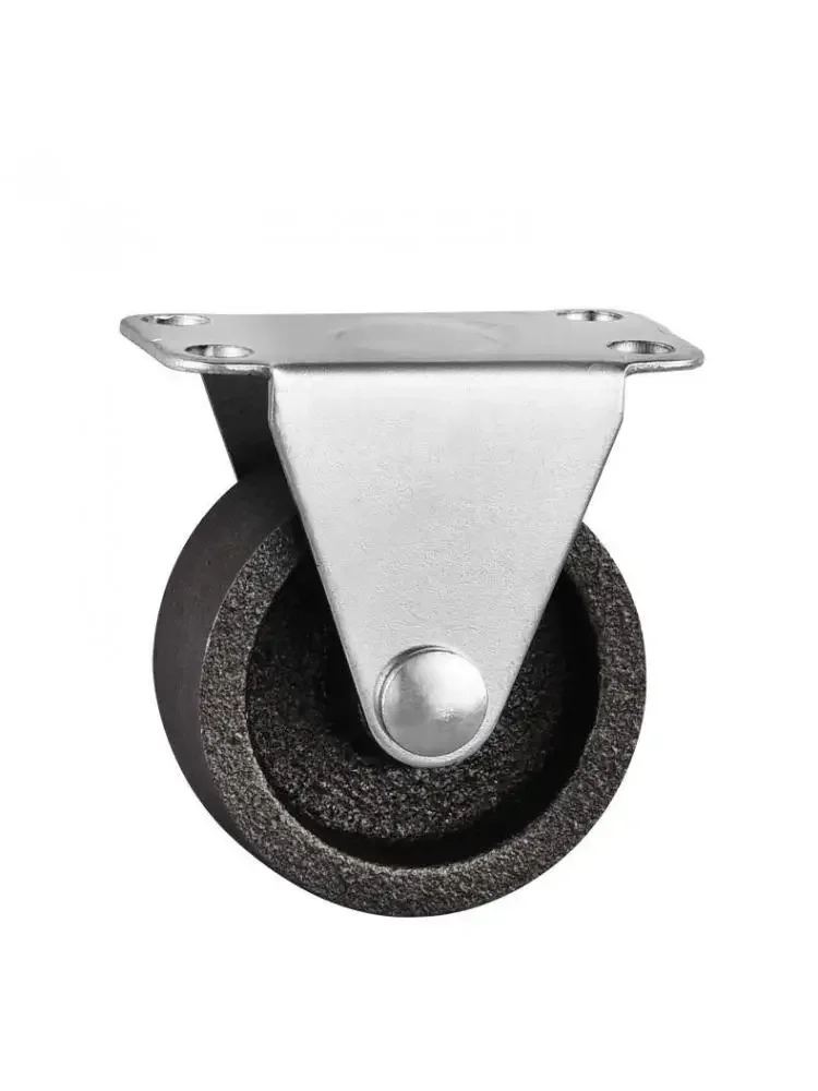 4 Pcs/Lot Casters 1.5-inch Cast Iron Wheel, Diameter: 40mm, Metal Furniture, Directional , Height: 5cm,