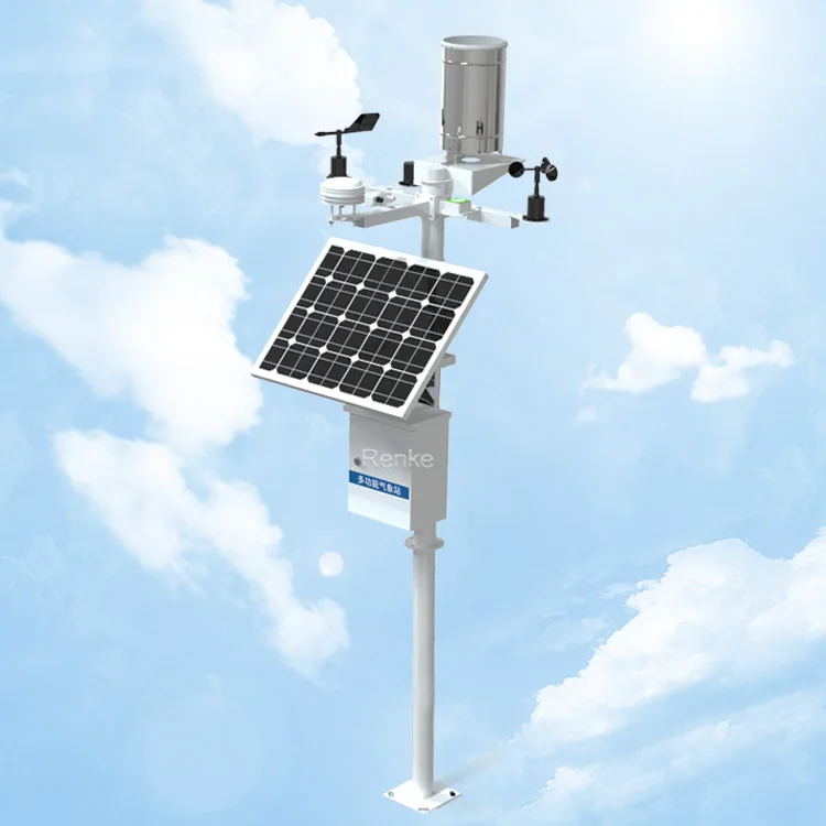 Professional automatic meteorological agricultural weather monitoring station modbus with outdoor sensor