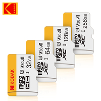 KoDak Micro SD Card 64GB 32GB Class 10 High Speed Flash Memory Card 128GB 256GB Mini TF Up to 98MB/s For Smartphone Camera