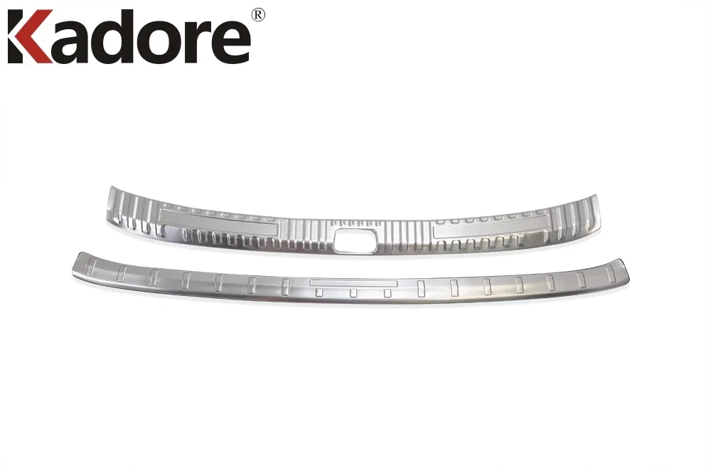 For Toyota Corolla Sedan 2019-2021 2022 2023 Rear Bumper Cover Trim Rear Trunk Bumper Plate Sills Car Styling Stainless Steel