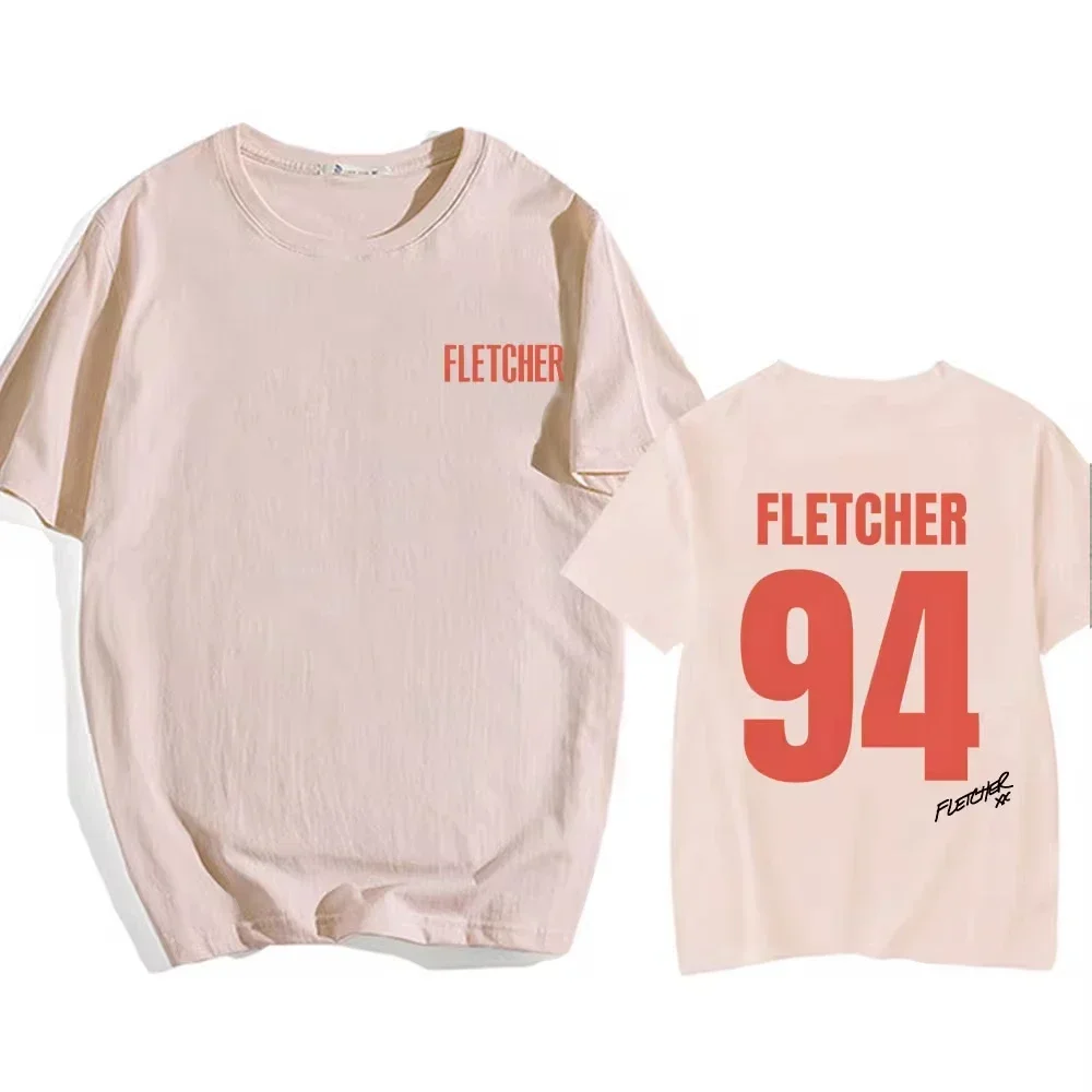 Fletcher 94 Find The Antidote Tour T-Shirt Street Graphic Printed Men's And Women's Summer Quality Cotton T-Shirt Clothing