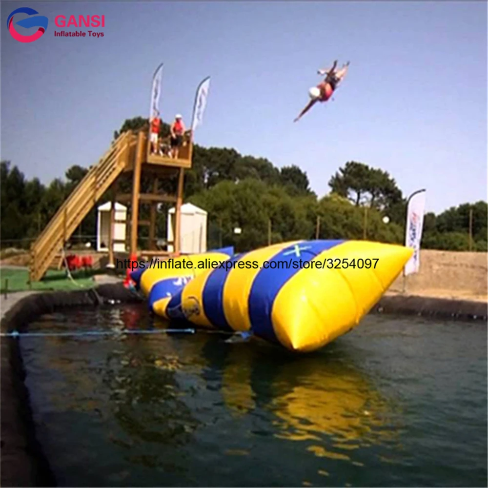 Funny Human Water Catapult Water Game Hot Inflatable Water Blobs Jump Balloon