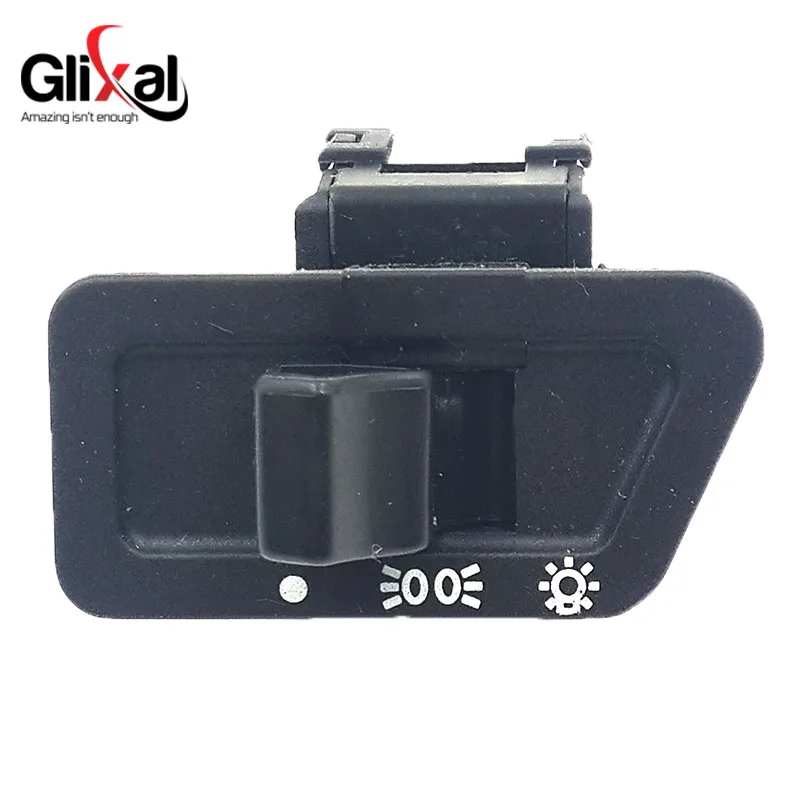 Glixal Scooter 6-Pin Head Light Switch Button for GY6 49cc 50cc 125cc 150cc Chinese Moped Scooter (2 pcs)