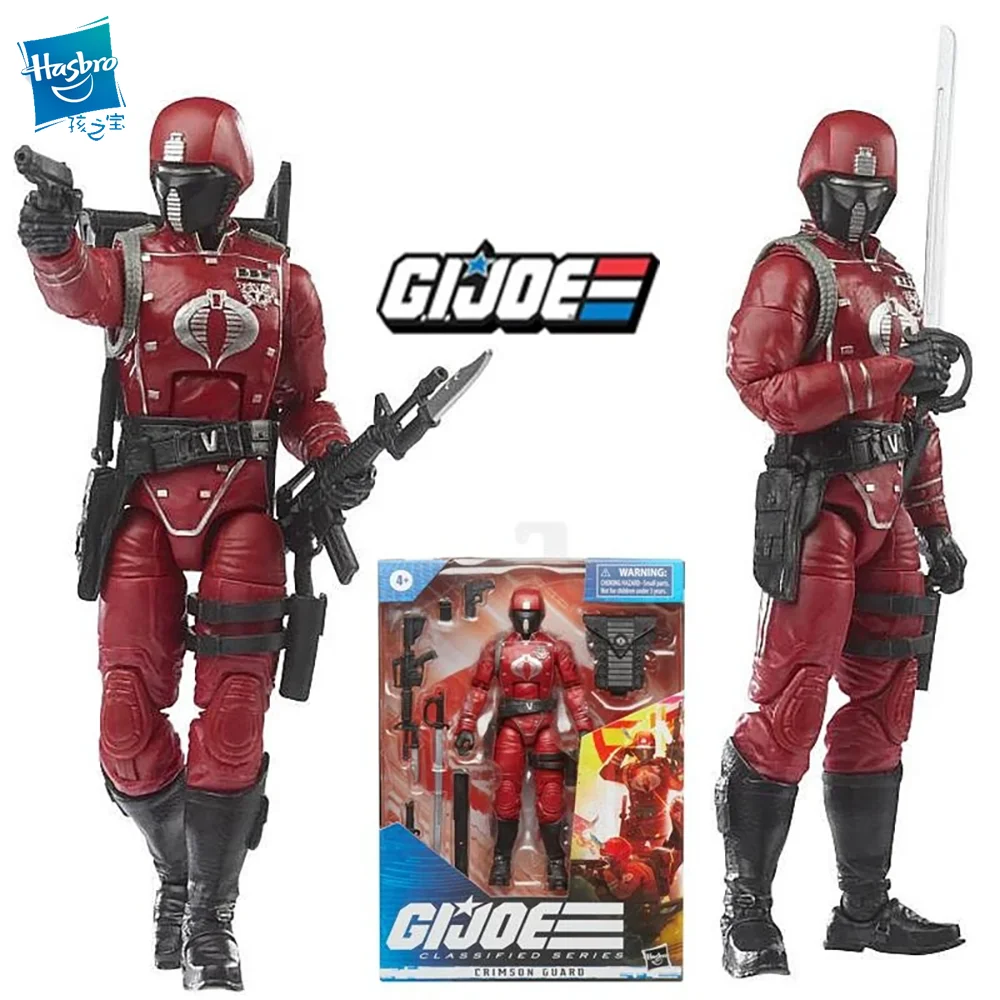 Hasbro G.I.JOE Classified Series Crimson Guard 6 Inches 16Cm Action Figure Anime Model Children's Toy Gifts Collect Toys