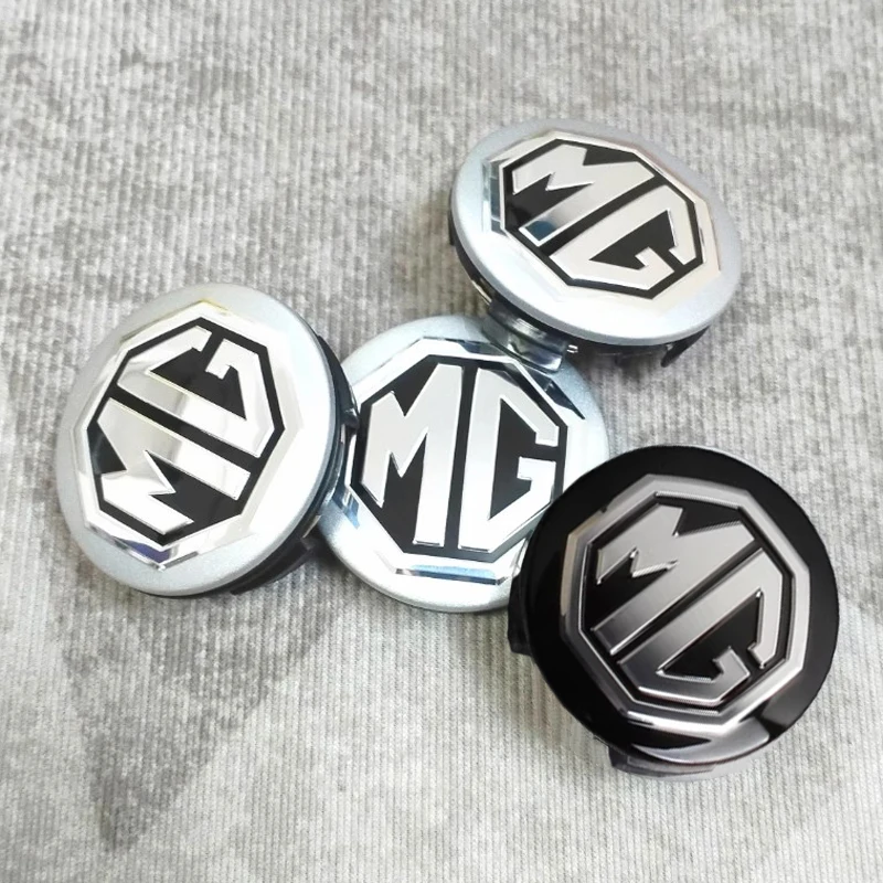 4 Uds 56MM cubierta de cubo de rueda de coche de Metal cubierta central de rueda para Morris Garages MG Cyberster MG3 MG5 MG7 MG6 ZS ES5 ONE HS MG4 EV EZS