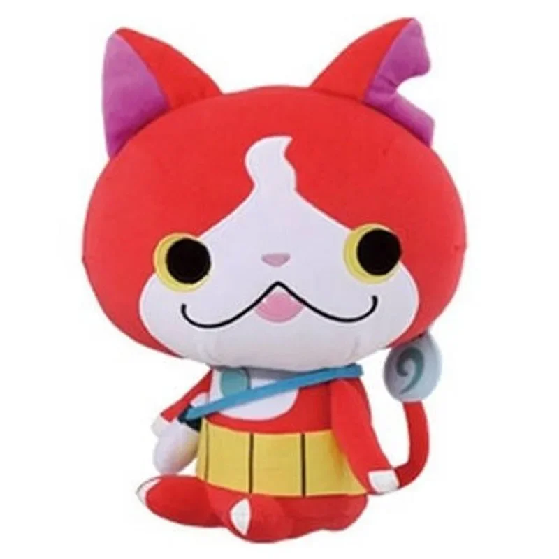 New Cute Japan Anime Yokai Watch Jibanyan Cat Big Plush Stuffed Cosplay Doll 25cm Kids Toys Boys Children Christmas Gifts