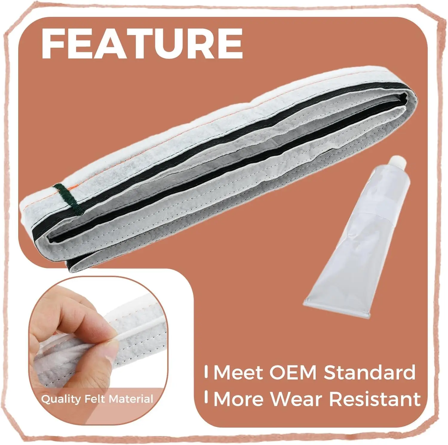 W10612022 مجفف الطبل الخلفي ورأى الختم لاستبدال دوامة كروسلي أمانا Maytag العقارية كينمور استبدال AP3094267 AP5737110 #5