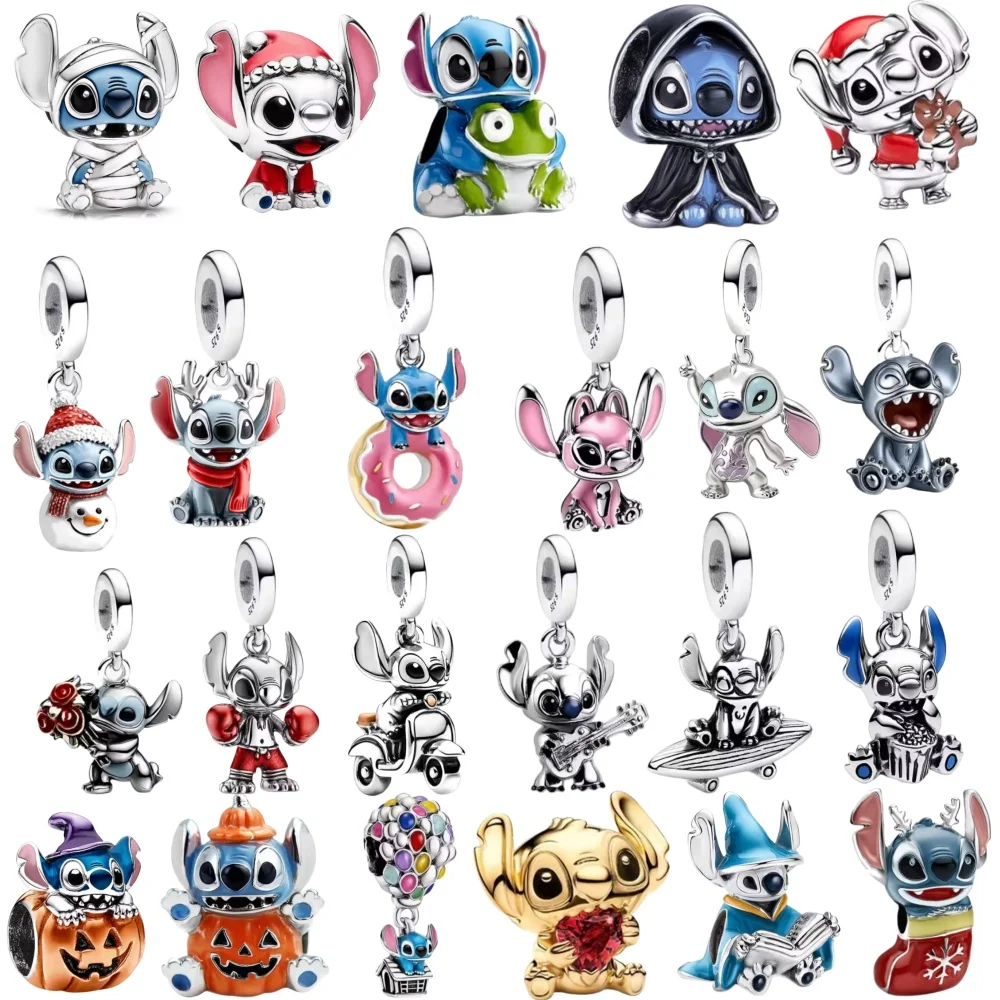 New 925 Silver,Mouse,Bear,Elephant,Cup Bead Pendant,Suitable for European Original Bracelet DIY Accessories Exquisite Jewelry - view 5