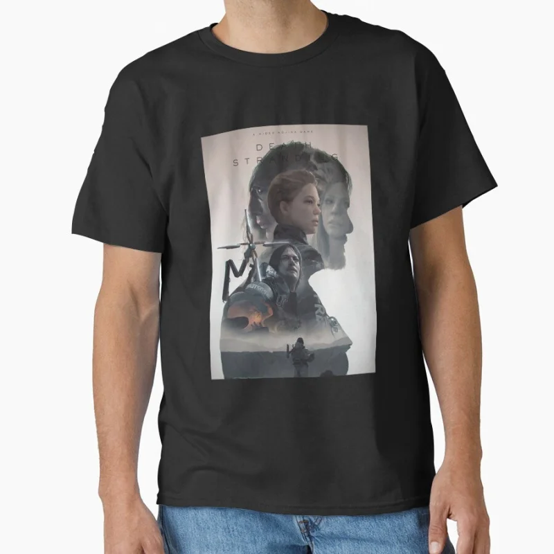 

Death Stranding hideo kojima productions video game for fans gift T-shirt large size Tops S-6xl Adult Clothing
