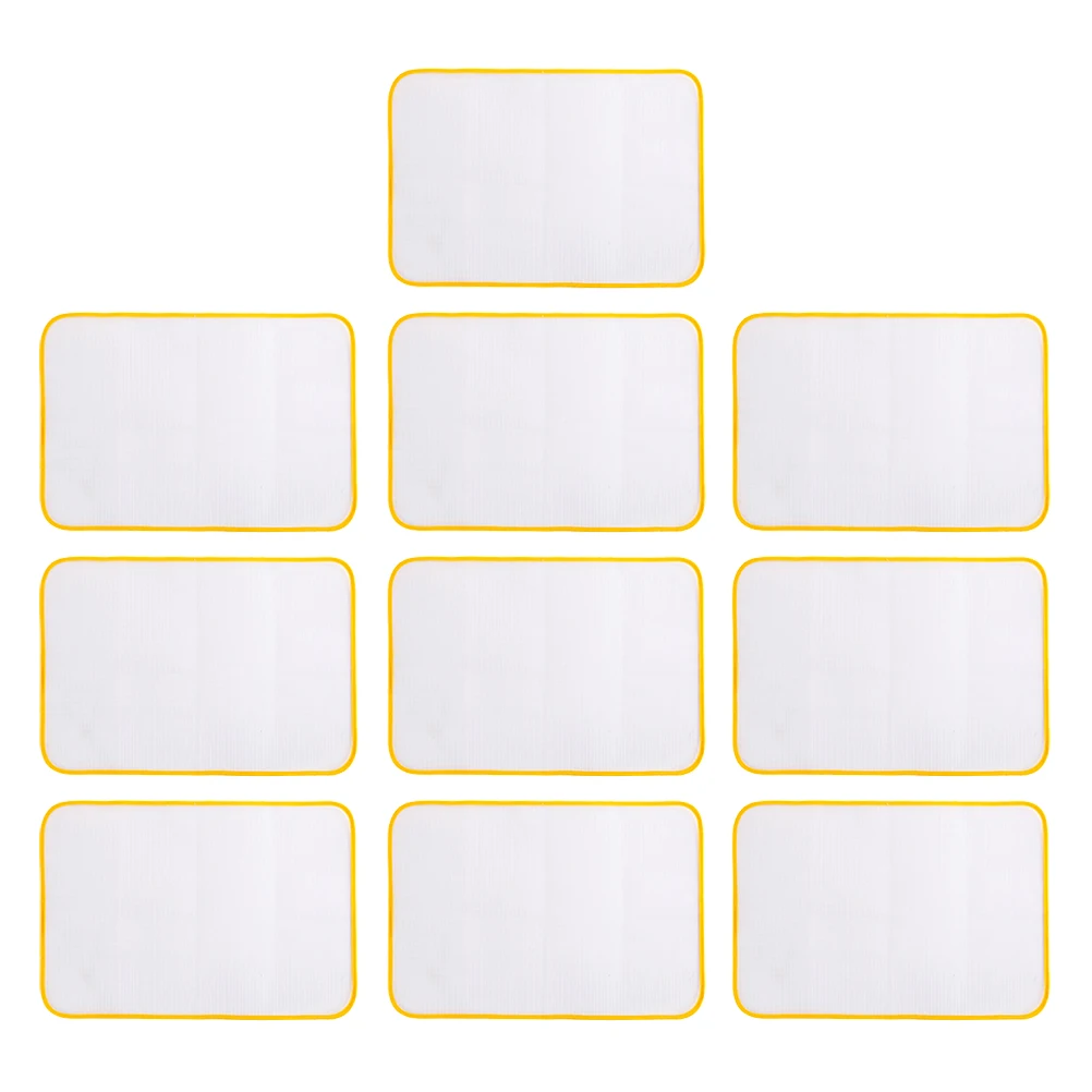 

10Pcs Mesh Pressing Pad Ironing Mat Premium Protective Cloth Heat Resistant Non Stick Iron Cover for Smooth Wrinkle Free Ironing