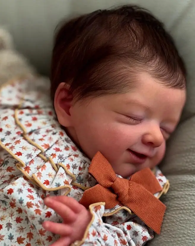 

50 см Незаконченный, неокрашенный набор для куклы-реборн Алика, заготовка для самостоятельной сборки, с тканевым телом, в естественных тонах