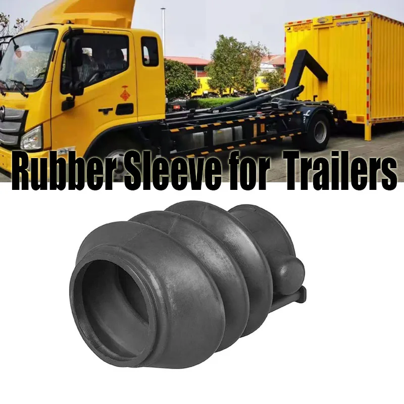 

1pc Caravan Bellows-Style Rubber Sleeve Suitable For ALKO 161S/251S Pleated Rubber Sleeve For Towing Brake System 50/60 L125