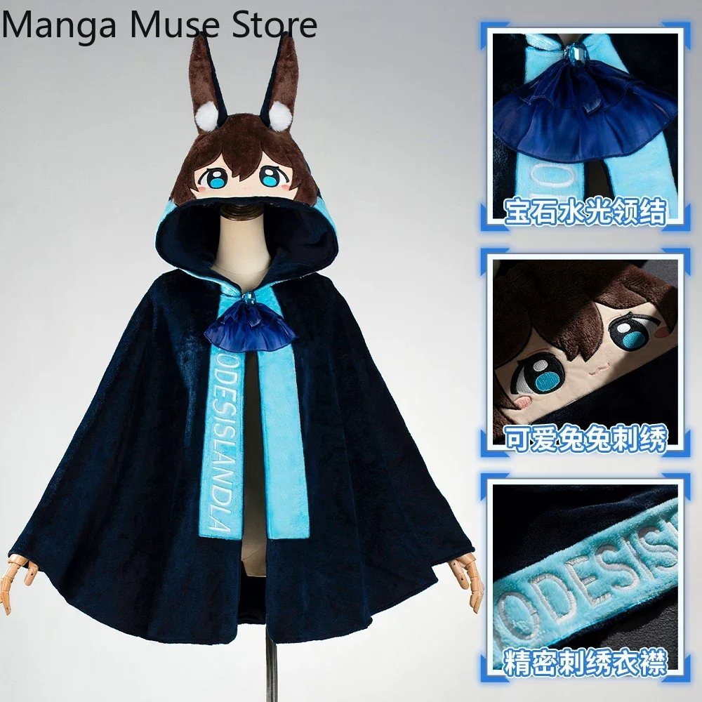 Arknights: Endfield Amiya Original Skin Air Conditioning Blanket Anime Cosplay Warm Soft Figure Display Halloween Fans Gift Cute