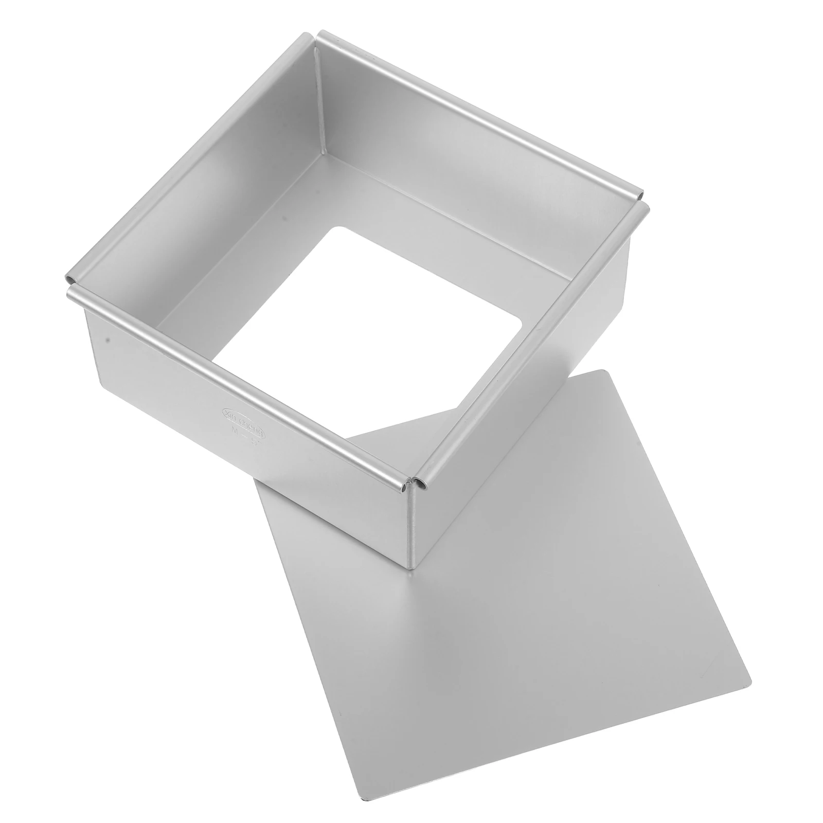 

5 Inch Square Aluminum Cheesecake Pan Removable Bottom For Baking Mousse Brownies Ice Cream Cakes Easy Clean Kitchen Bakeware