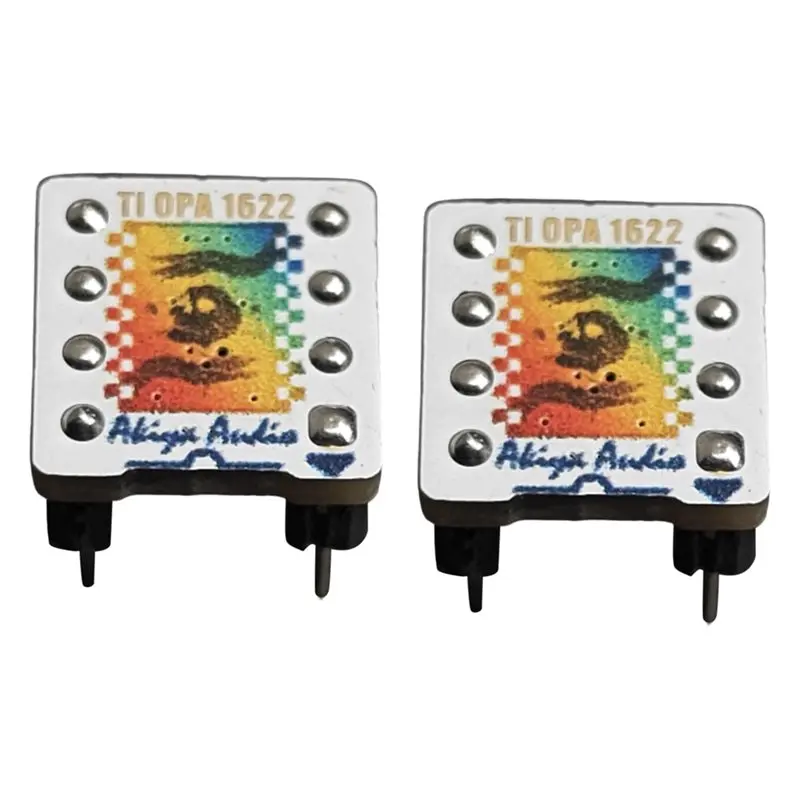 2PCS Premium OPA1622 Dual Op Amp Custom Adapter Board Back-Mounted Chip HIFI Audio Operational Amplifier IC Upgrade-Y47A