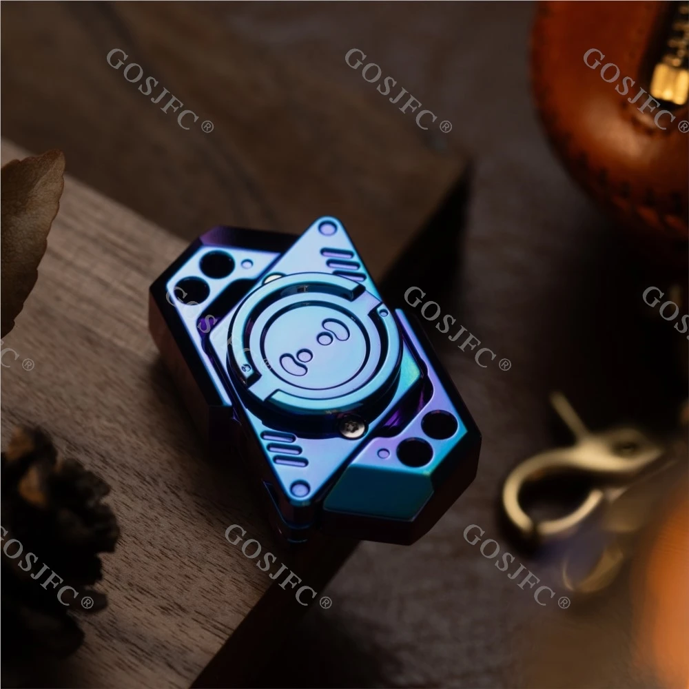 JINGZHE Fidget Spinner RVS Fidget Speelgoed Voor Volwassenen Stress Relief Speelgoed Open Armor Gyro