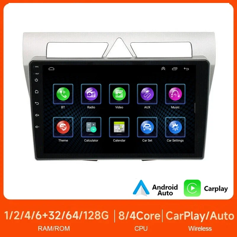 2DIN Android 13 For Kia Morning Picanto 2007 -2009 2010 Car Radio Autoradio Video AHD No 2din Multimedia 4G Carplay LTE Stereo